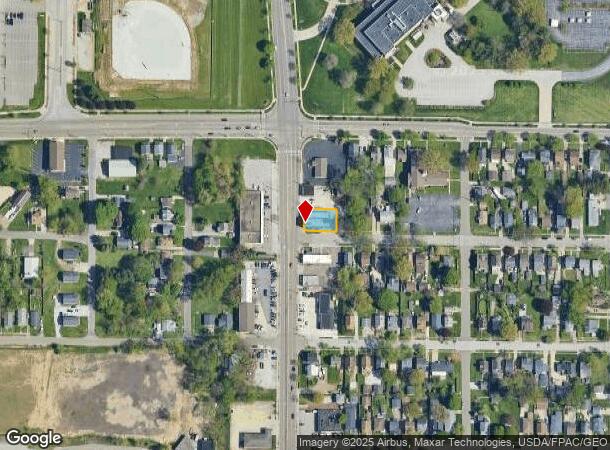  1751 S Main St, Akron, OH Parcel Map