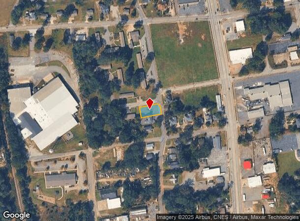  1102 S Towers St, Anderson, SC Parcel Map
