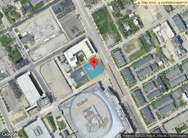  2715 Woodward Ave, Detroit, MI Parcel Map