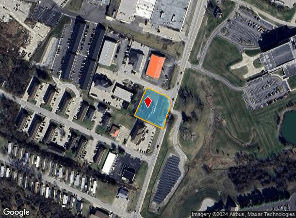  1100 Lancaster Rd, Richmond, KY Parcel Map