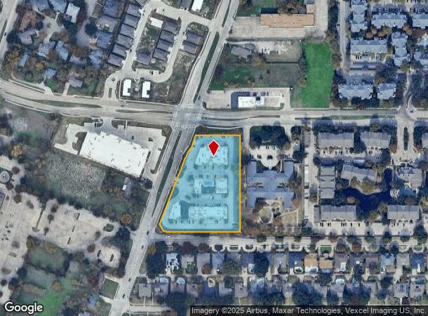 951 Abrams Rd, Richardson, TX Parcel Map
