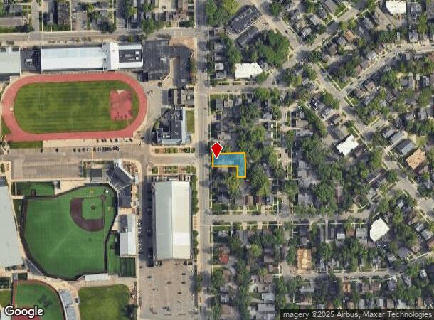 1111 S State St, Ann Arbor, MI Parcel Map