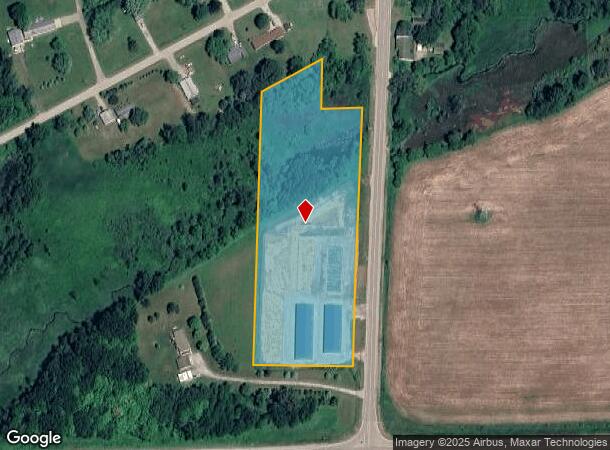 3537 County Road J, Abrams, WI Parcel Map