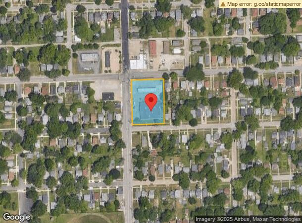  1201 E Wood St, Decatur, IL Parcel Map