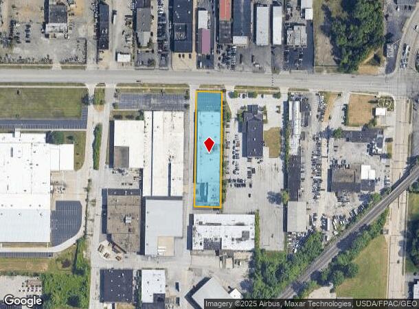  15583 Brookpark Rd, Brookpark, OH Parcel Map