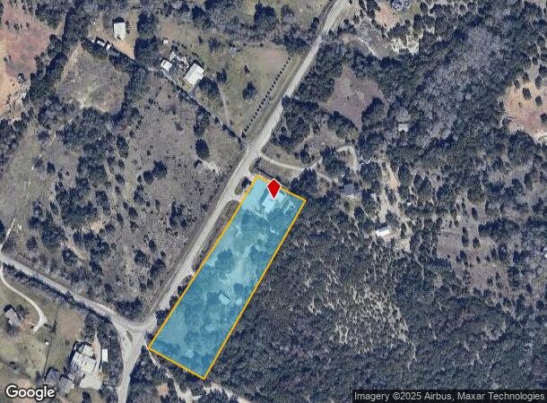  22657 Nameless Rd, Leander, TX Parcel Map