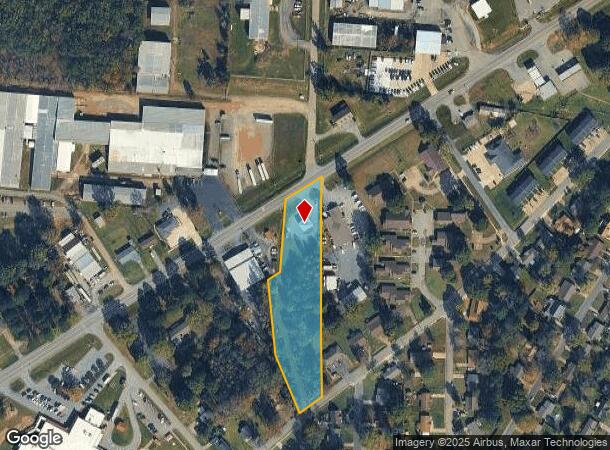  1423 S 2Nd St, Cabot, AR Parcel Map