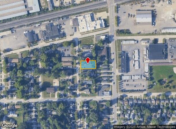 4045 Columbus St, Wayne, MI Parcel Map