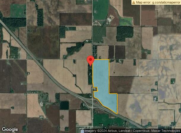  6171 S State Road 75, Jamestown, IN Parcel Map