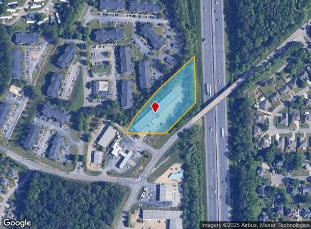  1601 Simmsville Rd, Alabaster, AL Parcel Map