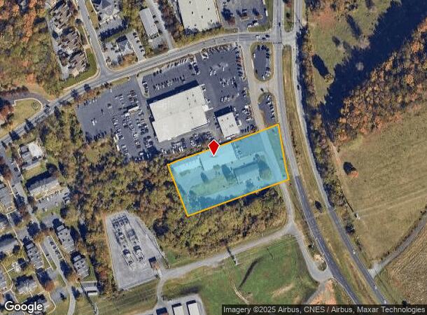 2511 E Market St, Harrisonburg, VA Parcel Map