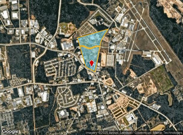 9055 Airport Rd, Conroe, TX Parcel Map