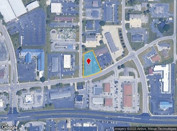  3500 N Fox Ridge Ln Thru 3550 Rdg, Muncie, IN Parcel Map