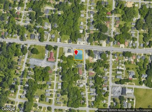 1920 E Green Dr, High Point, NC Parcel Map