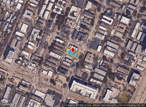  4235 Cole Ave, Dallas, TX Parcel Map