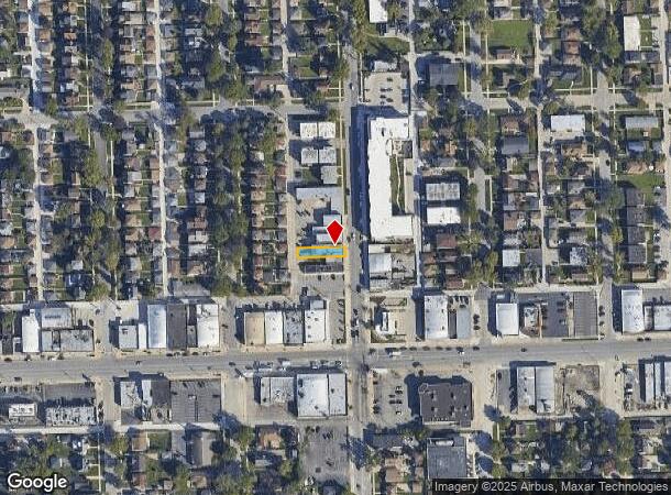  2124 S 17Th Ave, Broadview, IL Parcel Map