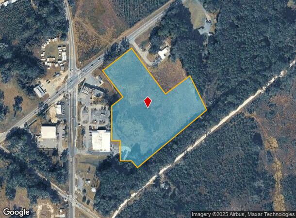 Unassigned Location Re, Archer, FL Parcel Map