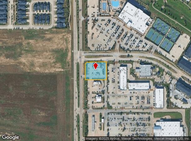  9850 Fry Rd, Cypress, TX Parcel Map