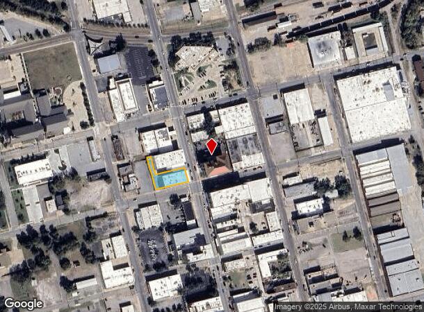 300 N Travis St, Sherman, TX Parcel Map