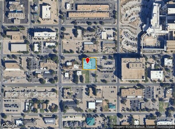 3707 21St St, Lubbock, TX Parcel Map