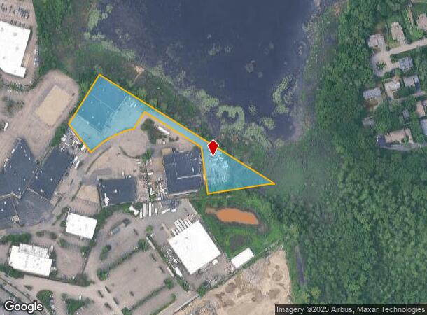  110 Stergis Way, Dedham, MA Parcel Map