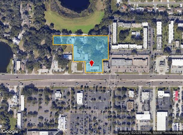 1004 W Brandon Blvd, Brandon, FL Parcel Map