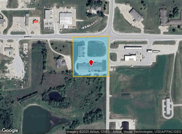 1201 E South St, Mount Ayr, IA Parcel Map