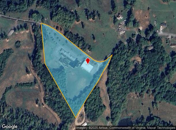  229 Dancing Creek Rd, Monroe, VA Parcel Map