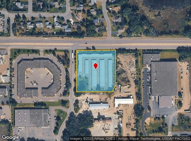 6100 Bunker Lake Blvd Nw, Anoka, MN Parcel Map