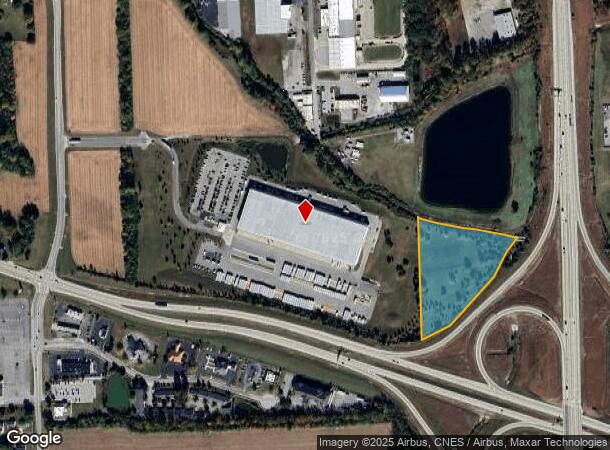 10905 Gateway Blvd, New Haven, IN Parcel Map