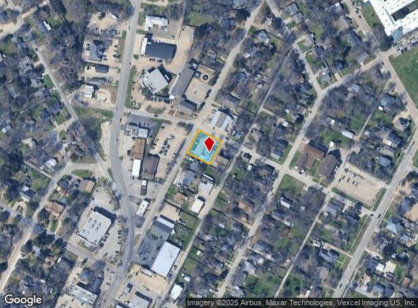  1320 Ferris Ave, Waxahachie, TX Parcel Map