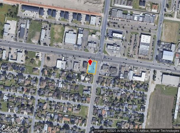 901 W Ferguson St, Pharr, TX Parcel Map