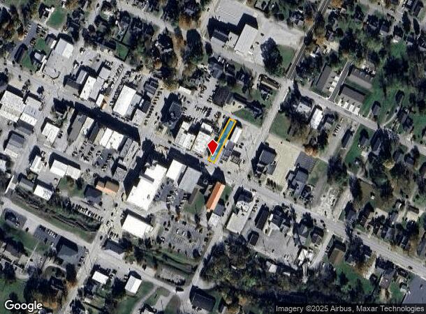  135 E Main St, Springfield, KY Parcel Map