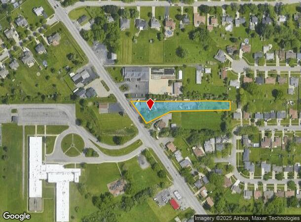 1366 Orchard Park Rd, Buffalo, NY Parcel Map