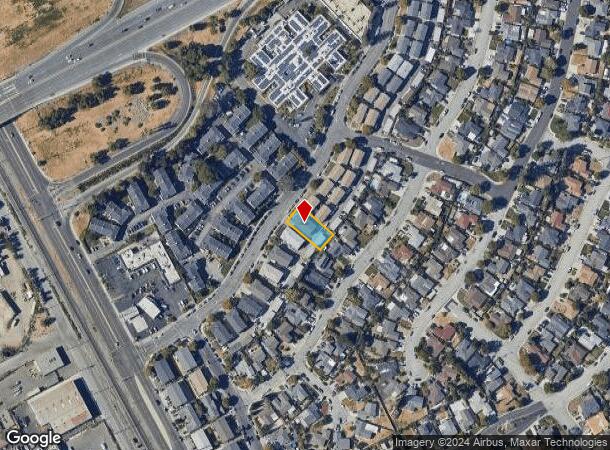  1040 Clyde Ave, Santa Clara, CA Parcel Map