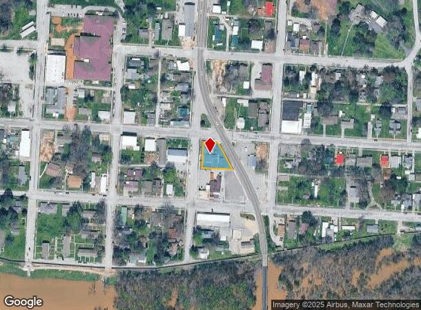 7704 S Us 45 Rd, Brookport, IL Parcel Map