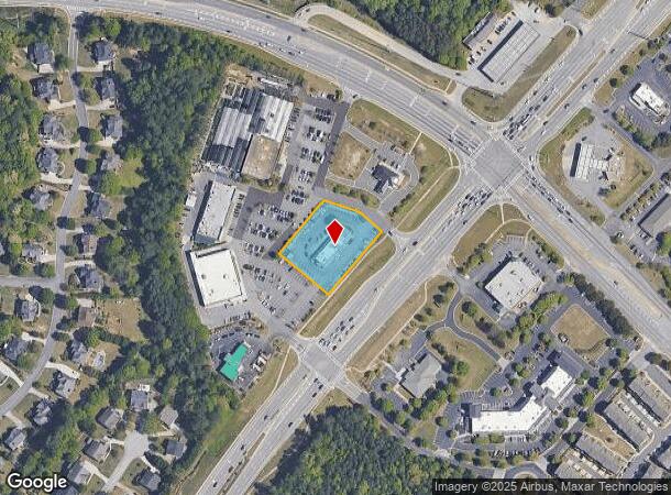  1125 Peachtree Industrial Blvd, Suwanee, GA Parcel Map
