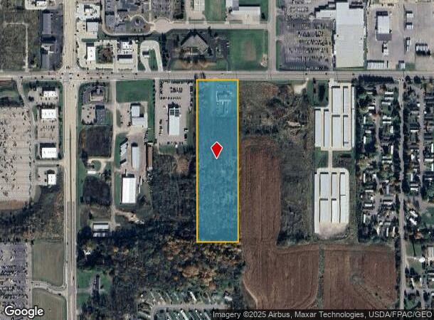  1223 South Blvd, Baraboo, WI Parcel Map