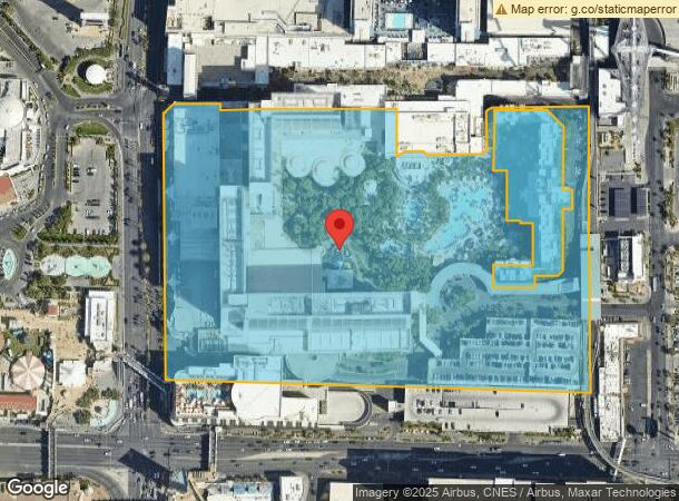  3555 Las Vegas Blvd S, Las Vegas, NV Parcel Map