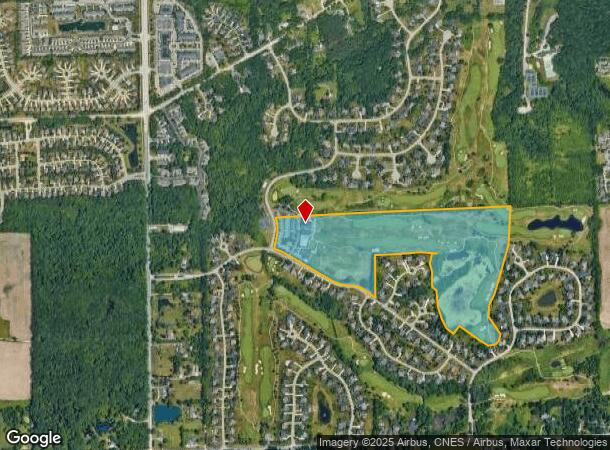 5200 Polo Fields Dr, Ann Arbor, MI Parcel Map