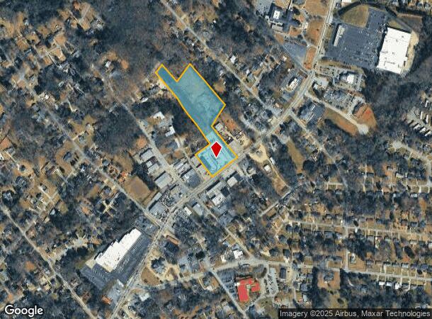 242 N Broad St, Winder, GA Parcel Map