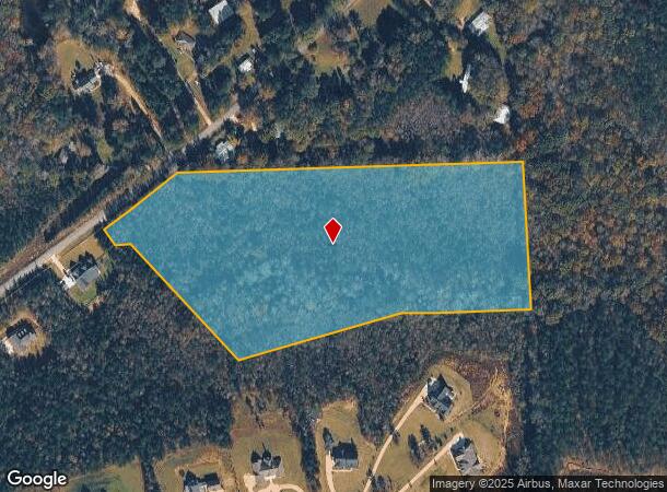  Pear Tree Rd, Waverly, AL Parcel Map