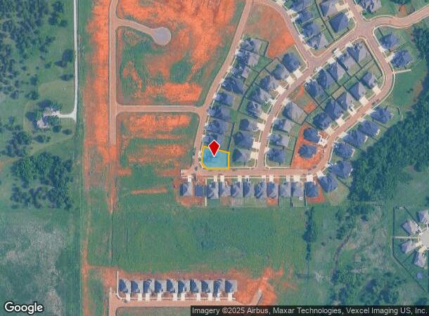14500 Giverny Ln, Yukon, OK Parcel Map