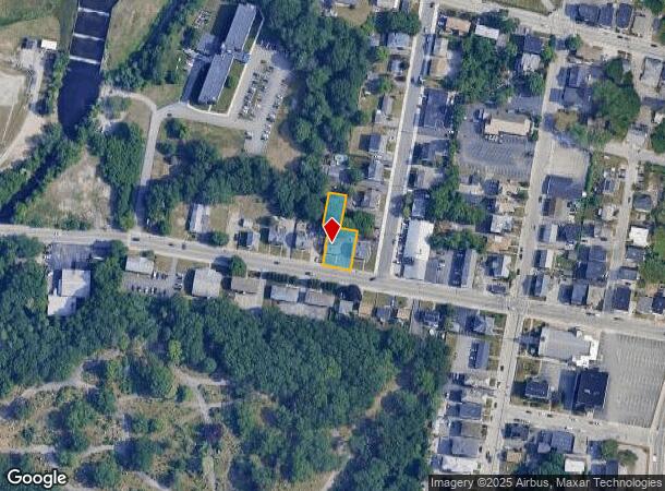 382 Privilege St, Woonsocket, RI Parcel Map