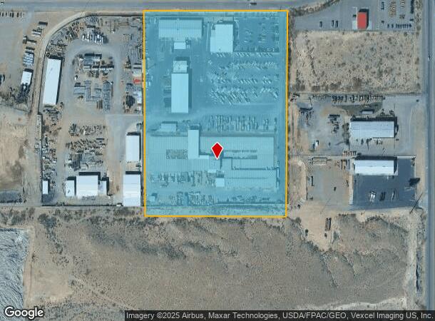 530 Valley Chili Rd, Anthony, TX Parcel Map