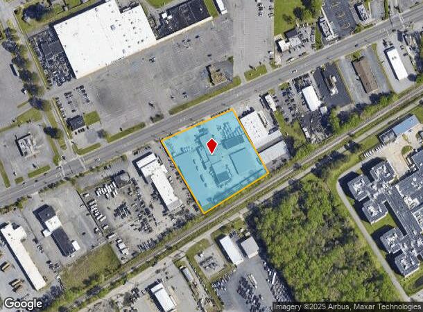  2855 Airline Blvd, Portsmouth, VA Parcel Map