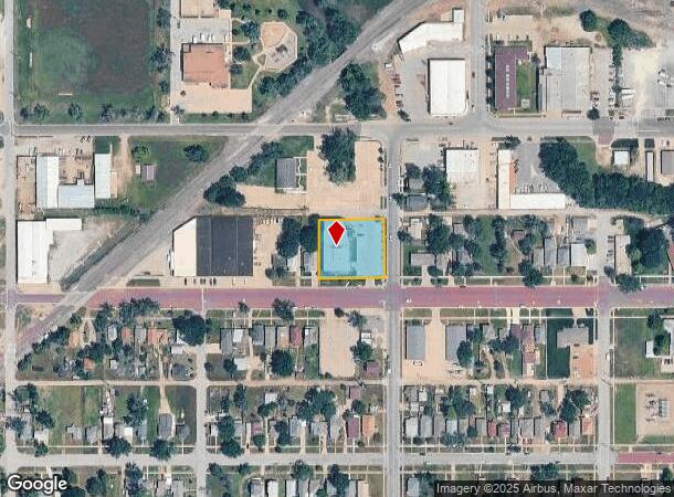 500 W 1St Ave, Hutchinson, KS Parcel Map