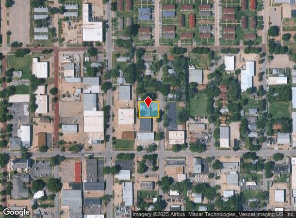 323 N Mathewson Ave, Wichita, KS Parcel Map
