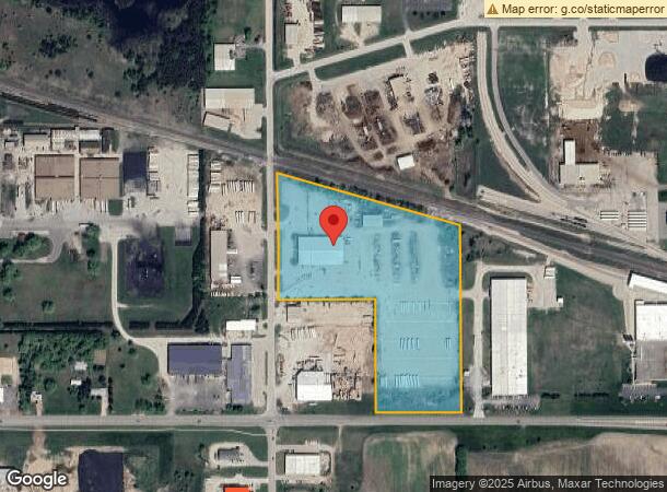  455 Industrial Dr, Waupaca, WI Parcel Map