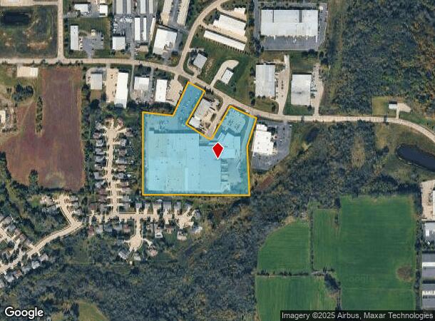 2600 W Metalcraft Rd, West Bend, WI Parcel Map